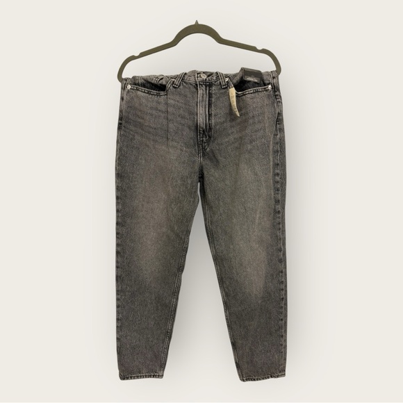 80s Style Levi’s Premium Mom Jeans NWT – Gray High Rise Tapered Denim 29x28 - Picture 3 of 6